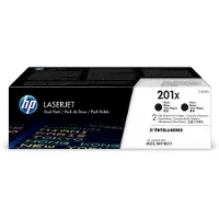HP 201X / CF400XD 2-Pack High Capacity Black Toner