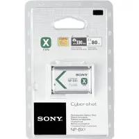 Sony NP-BX1 - Batteri - Li-Ion - 1240 mAh - for ZV-1, ZV-1F Cyber-shot DSC-HX95, HX99, RX100, WX700 VLOGCAM ZV-1A, 1G