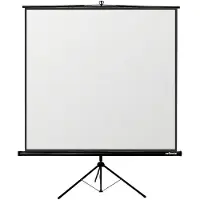 Reflecta CrystalLine Tripod - Projektionsskærm med trebenet stativ - 70 (177 cm) - 1:1 - Matte White