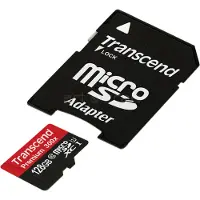 Transcend Micro Sdxc 128gb Class 10 Uhs-i 400x Hukommelseskort Med Adapter
