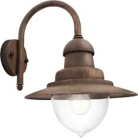 Philips myGarden Raindrop væglampe 60 W E27, uden pære, Udendørs vægbelysning, Bronze, Aluminium, Plast, IP44, Have, Terrasse, I