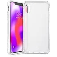 Itskins Spectrum Clear - Bagsidecover til mobiltelefon - termoplastisk polyuretan (TPU) - gennemsigtig - for Apple iPhone XS Max