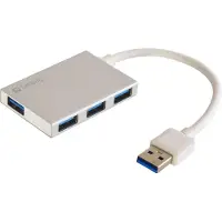Sandberg USB 3.0 Pocket Hub - Hub - 4 x SuperSpeed USB 3.0 - desktop