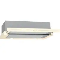 Gorenje BHP523E10X - Hætte - teleskopisk - bredde: 50 cm - dybde: 30.5 cm - udsugning & recirculation - rustfrit stål