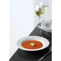 Aida Café dyb tallerken Ø22 cm 4-pak Hvid