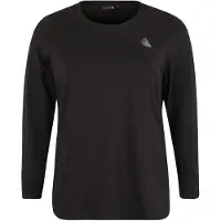ACTIVE By Zizzi Funktionsbluse 'Abasic' sort / hvid
