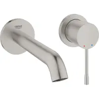 GROHE Essence 2-huls håndvaskbatteri M-Size, supersteel