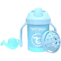 Twistshake neišsiliejati gertuvė - puodelis nuo 4mėn,. 230 ml, mėlynas 78268