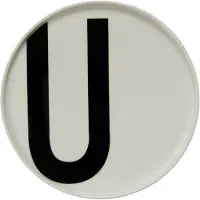 Design Letters tallerken U