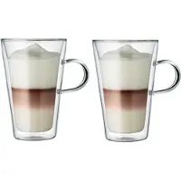 Bodum Canteen dobbelvægget glas med hank 2 stk 0,4 l