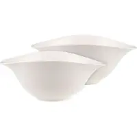 Villeroy & Boch Vapiano salatskål 2-pak Hvid