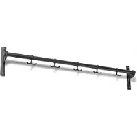 Essem Design Nostalgi knagerække 100 cm sort/sort