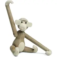 Kay bojesen Træfigur - Abe - 20 cm - Lille - Eg/Ahorn - - OneSize - Dekoration