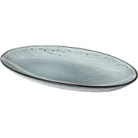 Broste Copenhagen Nordic Sea ovalt fad 13,6x22 cm ​