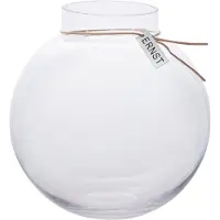ERNST glasvase H22 cm Ø21 cm klar
