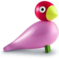 Kay bojesen Træfigur - Sangfugl - 15 cm - Ruth - - OneSize - Dekoration