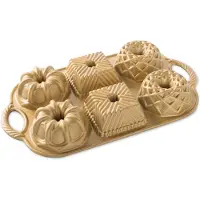 Nordic Ware geo bundtlette bageform 0,8 L