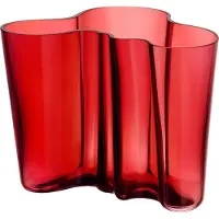 Iittala Alvar Aalto vase tranebær 160 mm
