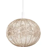 Globen Lighting Missy pendel Ø45 cm Natur/Hvid