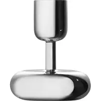 Iittala Nappula lysestage stål lille 107 mm