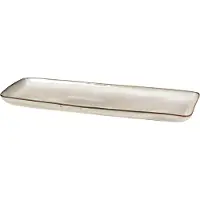 Broste Copenhagen Nordic Sand firkantet fad 12,5 x 35 cm