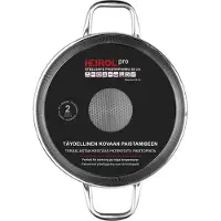 Heirol Steelsafe stegepande med to håndtag Ø28 cm