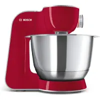 Bosch MUM5 CreationLine MUM58720 - Køkkenmaskine - 1000 W - dybrød/sølv