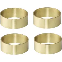 Bloomingville Laurie Servietring, Guld, Messing