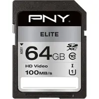 PNY Elite SD - 100MB/s - 64GB