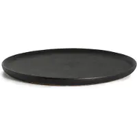 By On Raw Black tallerken Ø 27 cm Sort