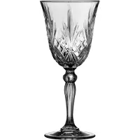 Lyngby Carla vinglas til rødvin i krystalglas Melodia 270 ml - 4 stk. 916098
