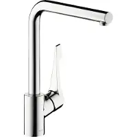Hansgrohe Køk.arm Cento L høj Ltud krom Eco+Air 1g