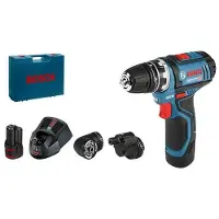 Bosch SKRUEMASKINE GSR 12V-15 FC 2X2AH 3XGFA C