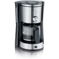 Severin KA 4825 Aroma Select kaffebrygger 10 kopper Rustfrit stål-sort
