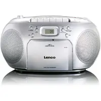 Lenco SCD-420, Digital, FM, Afspiller, CD, Afspil/pause, 125 - 8000 Hz