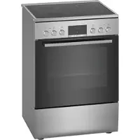 Bosch Serie | 4 HKR39C250 - Komfur - fritstående - bredde: 60 cm - dybde: 60 cm - højde: 85 cm - med selv-rengøring - rustfrit stål