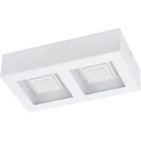 Eglo FERREROS LOFT 140X255 2X6,3W 1680LM HVID