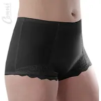 Conni Inkontinens trusse med blonde - Sort