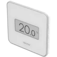 Uponor Smatrix Wave digital STYLE termostat med RH sort T-169 BLACK