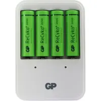 GP Recyko PB420 + 4 stk. AA 2.000 mAh -PB420210 Modsvarer: N/A