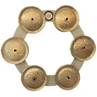 Big Fat Snare Drum Bling Ring White Copper