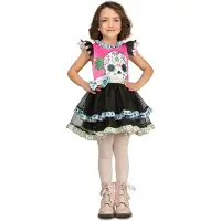MOM Farverigt Calaverita-pigekostume