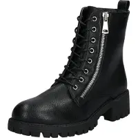 About You Snørestøvletter 'Marit Shoe' sort