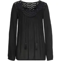 LASCANA Bluse sort