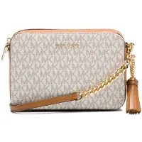Michael Kors Skuldertaske beige