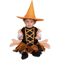 MOM Lille Orange Hekse Babykostume