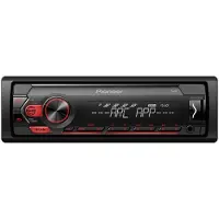 Pioneer MVH-S120UB, Sort, 1 DIN, 200 W, 4.0 kanaler, 50 W, Android, iOS