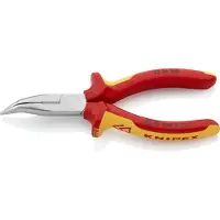 Knipex ISOLERET BITTANG HALVRUND BØJET 160MM - KN 25 26 160