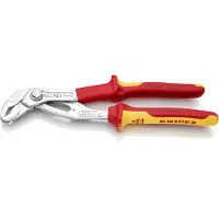 Knipex 87 26 250, Tunge-og-spids tang, 5 cm, 4,6 cm, Krom-vanadium-stål, Rød, Gul, 250 mm