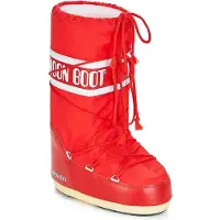 Moon boot - Afterski - Nylon Rouge til UnisexUld - Størrelse 45-47 - Rød